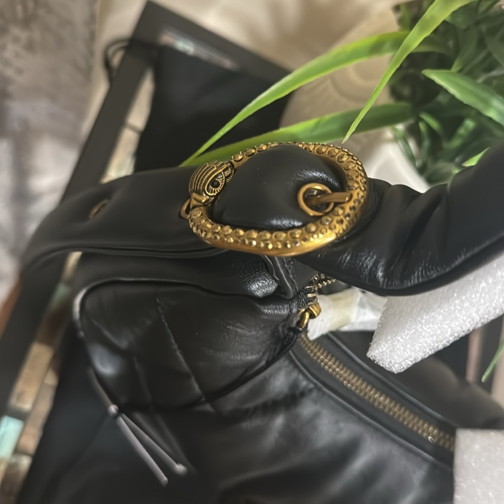 Kurt Geiger Small Kensington Puff Quilted Leather Hobo Bag - Picture 12 of 14